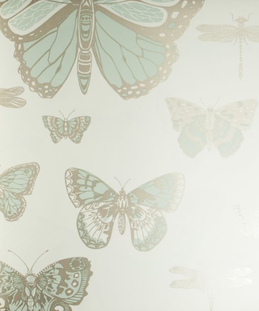 Tapeta Cole & Son Whimsical 103/15065 Butterflies & Dragonflies motyle
