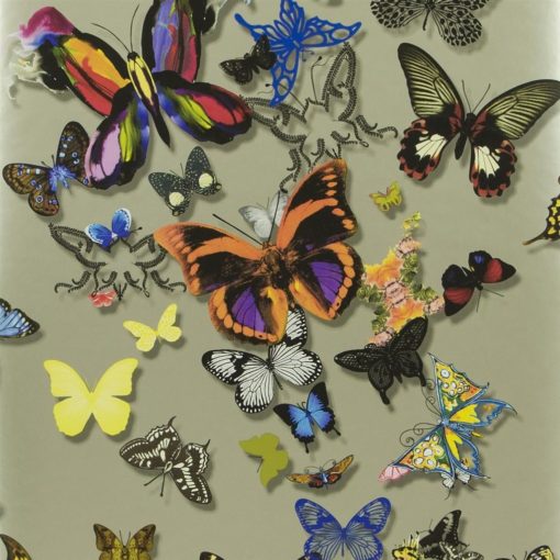 Tapeta Designers Guild Carnets Andalous PCL008/05 Butterfly Parade Platine