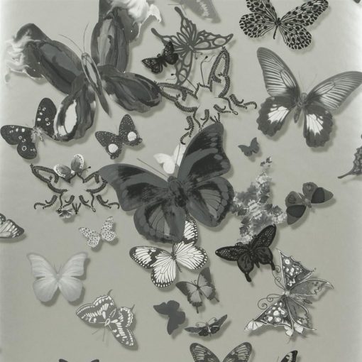 Tapeta Designers Guild Carnets Andalous PCL008/06 Butterfly Parade Zinc