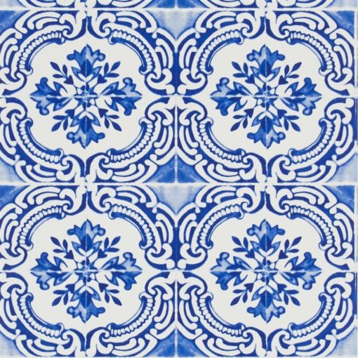 Tapeta Designers Guild Carnets Andalous PCL014/10 Azulejos Cobalt