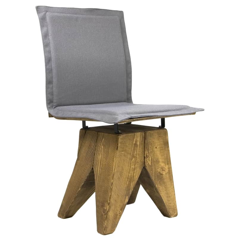 Krzesło gont na drewnianej bazie FST0161