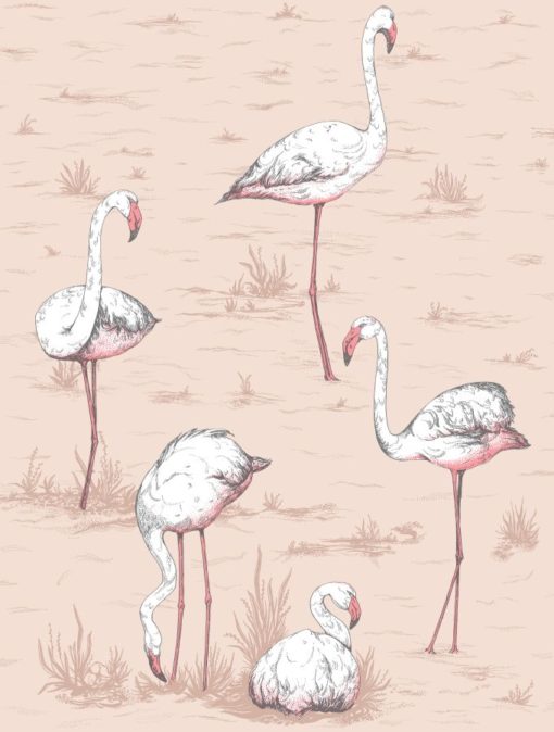 Tapeta Cole and Son Icons Flamingos 112/10039