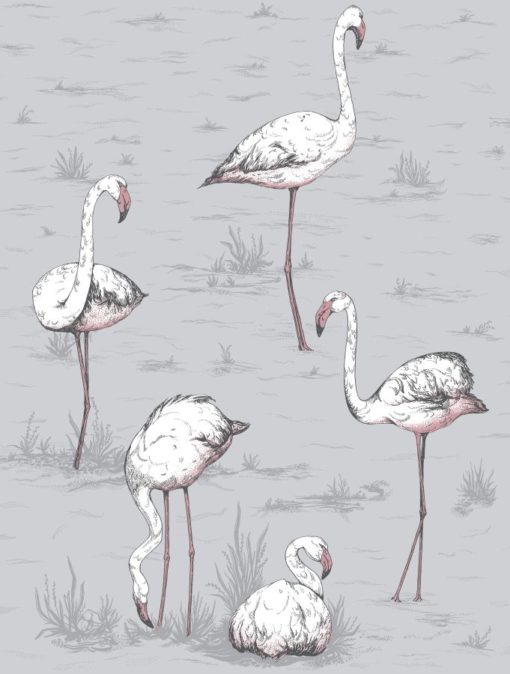 Tapeta Cole and Son Icons Flamingos 112/10040