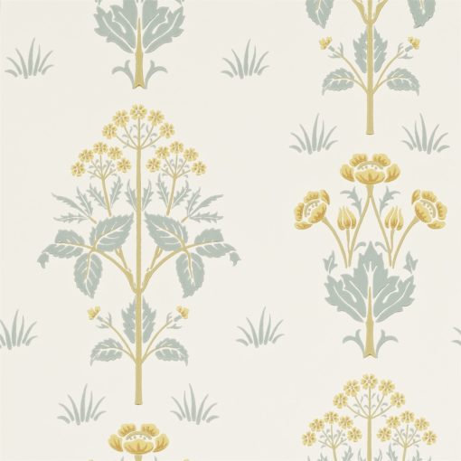 Tapeta Morris and Co. Archive Wallpapers 210349 Meadow Sweet Gold/Slate