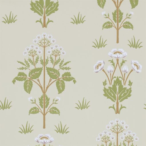 Tapeta Morris and Co. Archive Wallpapers 210350 Meadow Sweet Vellum/Green