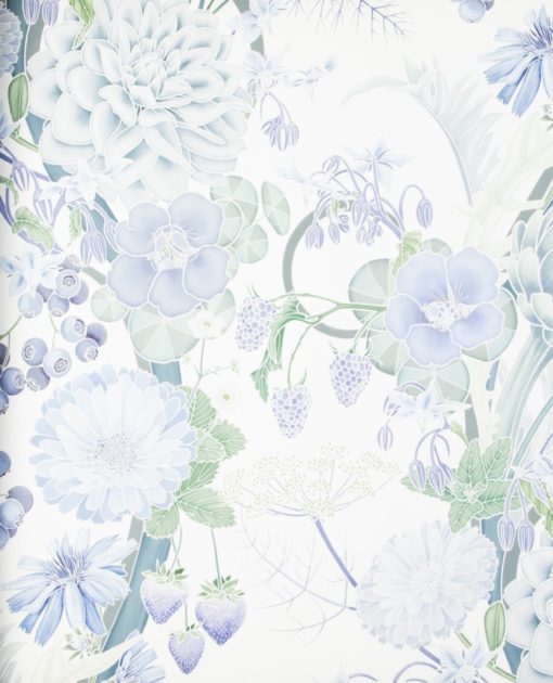 Tapeta Osobrne and Little Manarola Wallpapers W7215-01 Carlotta Lavender/Celadon