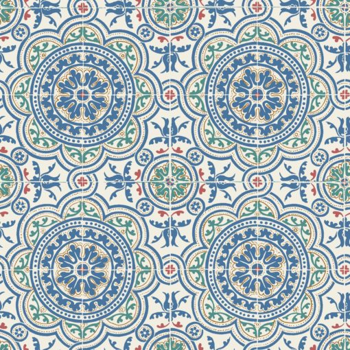 Tapeta Cole & Son Seville 117/8024 Piccadilly geomertyczna boho azulejo
