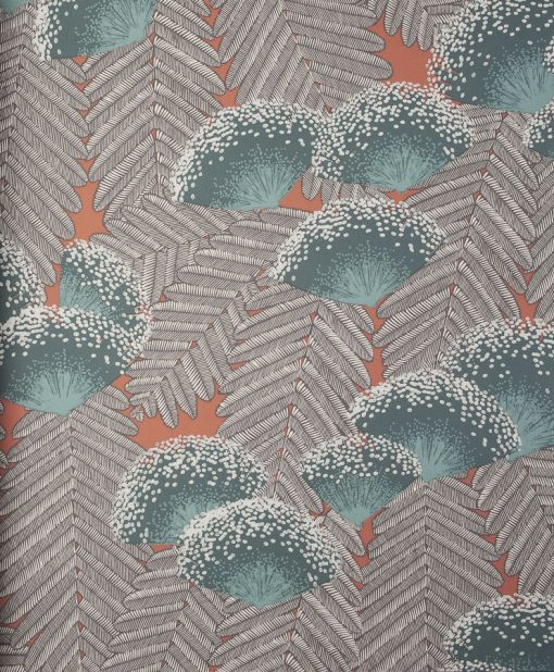 Tapeta 1838 Wallcoverings Elodie 1907-138-04 Clarice Cantaloupe