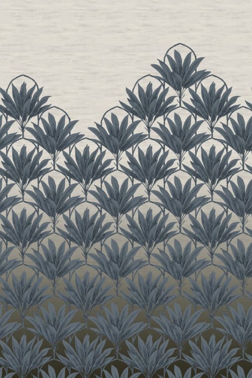 Fototapeta Rasch Textil Zanzibar 290287 Bloom Deco Smaragd beżowa liście palmy