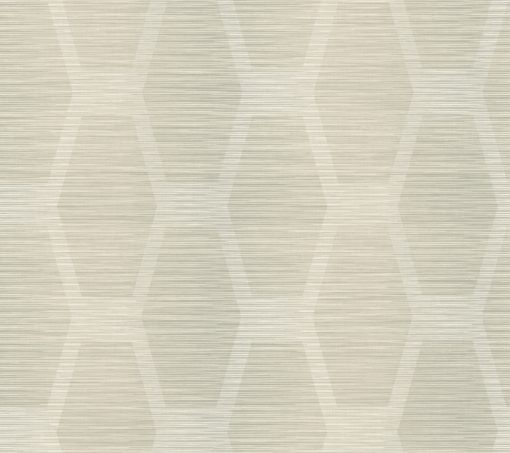 Tapeta York Wallcoverings Conservatory CY1573 Congas Stripe beżowa grasscloth