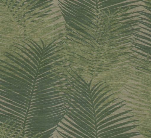 Tapeta Emiliana Parati Chromatic 45104 beżowa liście palmy