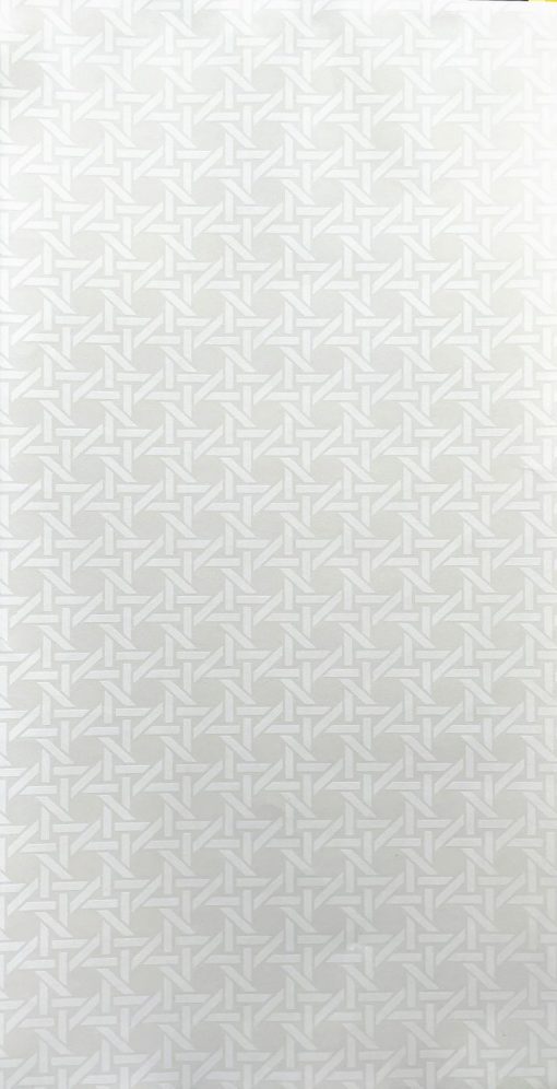Grey & White  bl70900 biała plecionka