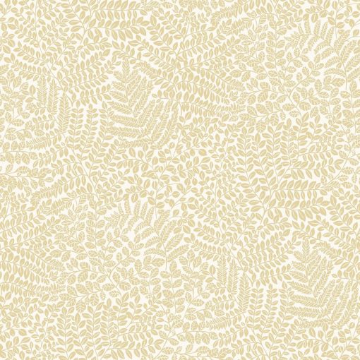 Tapeta Boras Tapeter Vart  Arkiv 2019 Bladverk biała żółte liście