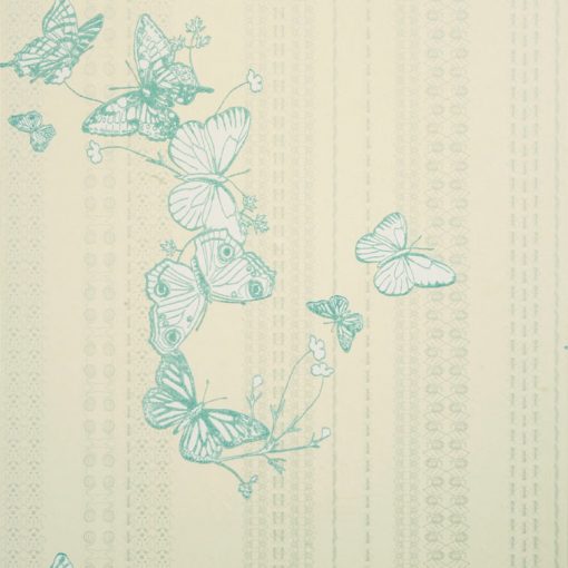 Tapeta Barneby Gates w motyle i owady w kolorze niebieskim