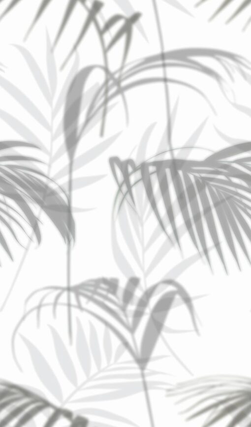 Fototapeta Marburg Smart Art Easy 47210 biała szare liście palmy