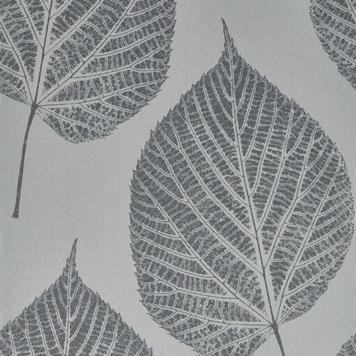 Tapeta Harlequin Colour I HTEW112608 Leaf szara liście