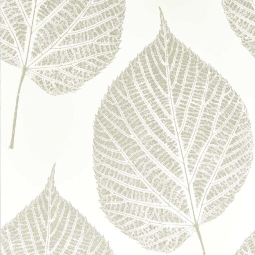 Tapeta Harlequin Colour I HTEW112609 Leaf srebrne liście