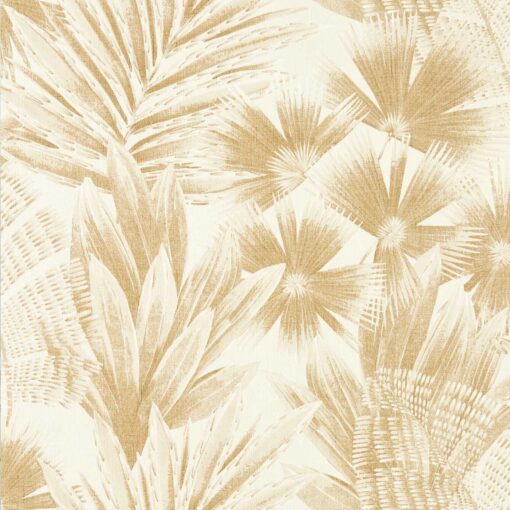 Tapeta Harlequin Colour I HTEW112774 Matupi złote liście palmy