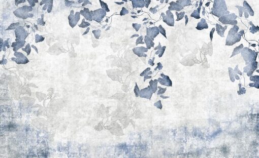 Fototapeta Skinwall Growing IVY 06B niebieskie liście