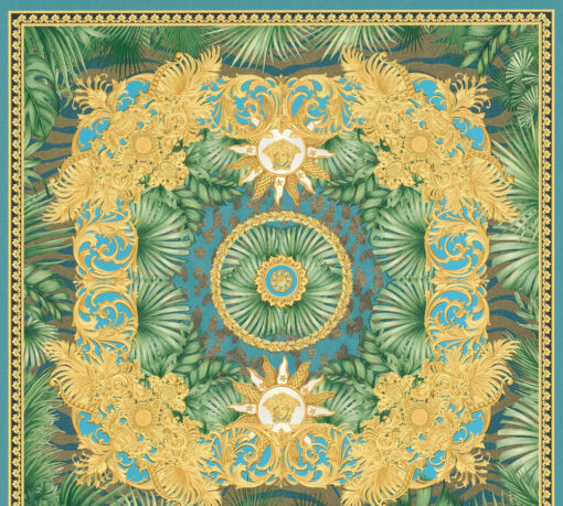 Tapeta AS Creation Versace V 38703-2 liście palmy ornament