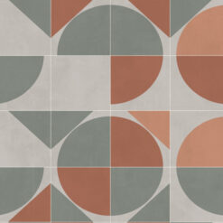 Tapeta York Wallcoverings Geometric GM7526 beżowa mozaika
