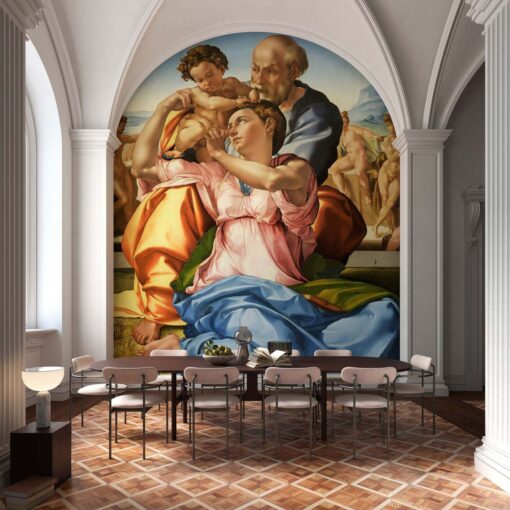 Fototapeta Tecnografica Michelangelo Buonarroti Holy Family malarstwo