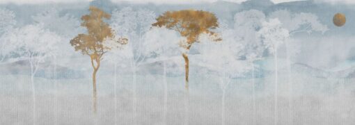 Fototapeta Tecnografica Japan Forest Sky niebieska las drzewa