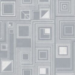 Fototapeta Tecnografica Labirinto Grey blue geometryczna
