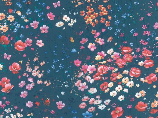 Tapeta Rasch Textil Petite Fleur 5 288376 łąka kwiaty