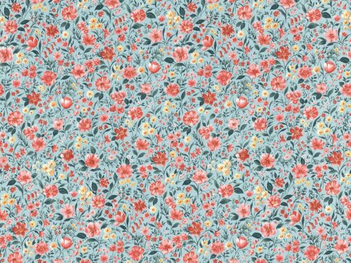 Tapeta Rasch Textil Petite Fleur 5 288383 łąka kwiaty
