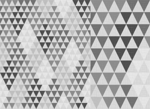 Fototapeta Tecnografica Tria Diamond Black geometryczna trójkąty