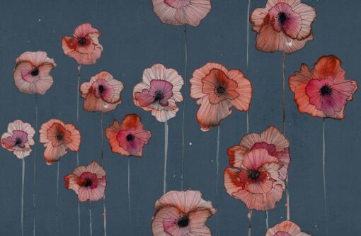 Fototapeta Tecnografica Marco Fontana Lo Sai Che Jeans kwiaty maki