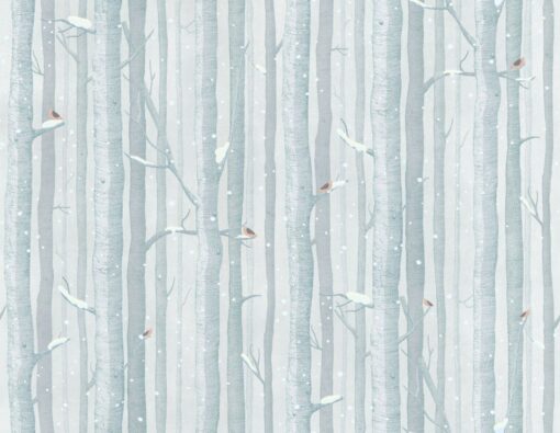 Fototapeta Tecnografica Lullaby Winter drzewa las