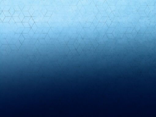 Fototapeta Wallart Blue Ombre Fusion niebieska geometria