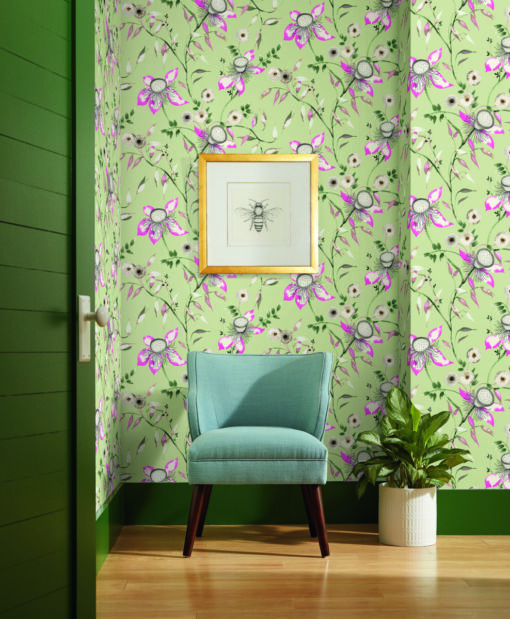 Tapeta York Wallcoverings Blooms Second Edition BL1791 Dream Blossom rośliny