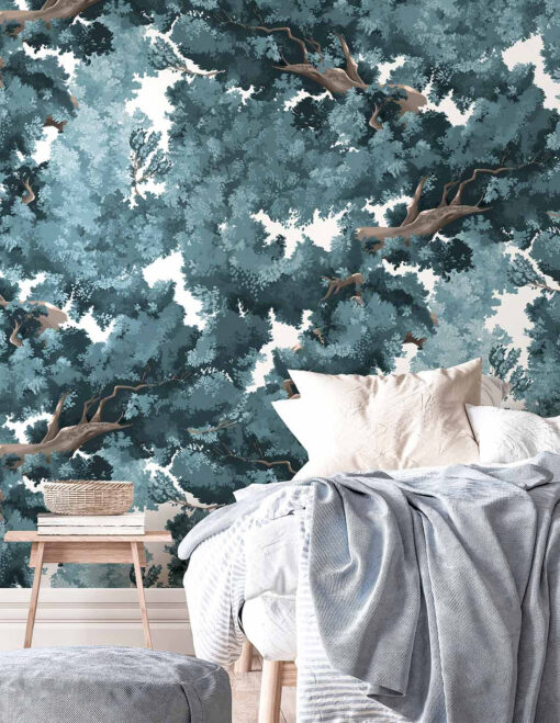 Fototapeta PaperMint Bushu bleu drzewa