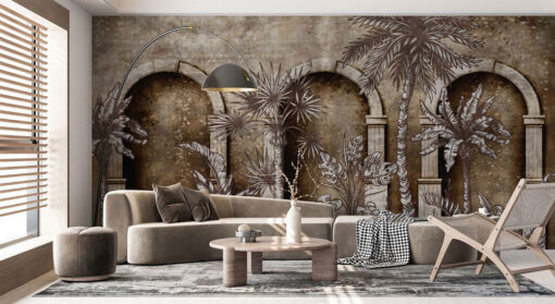 Fototapeta Wall’n Love Fame 82024 Arabesque architektura palmy
