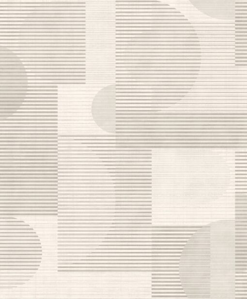 Tapeta Decoprint Allure AL26280 Circles White geometryczna