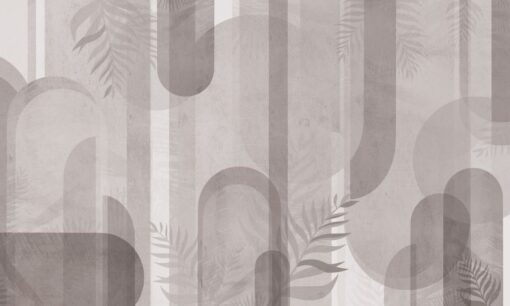 Tapeta geometryczna liście palmy Walltime Archi di Palma 1019w5