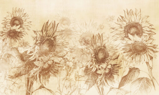 Tapeta kwiaty słoneczniki Walltime Sunflowers 1406w2