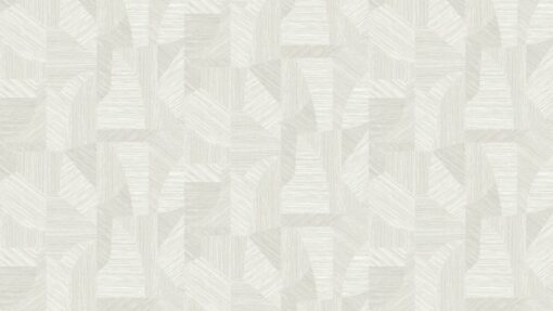 Tapeta geometryczna 3d Arte Tangram 24003 Caprice Washed White